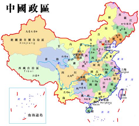 中國地圖簡稱|中華人民共和國省會列表